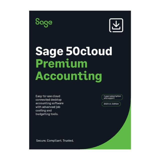 Sage 50 Premium Accounting 2023 Overview